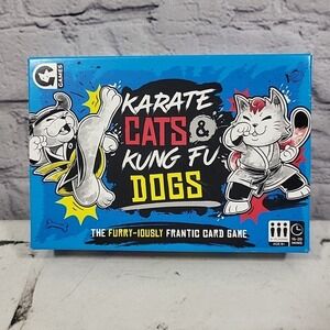 Karate Cats & Kung Fu Dogs Card Game Ginger Fox New